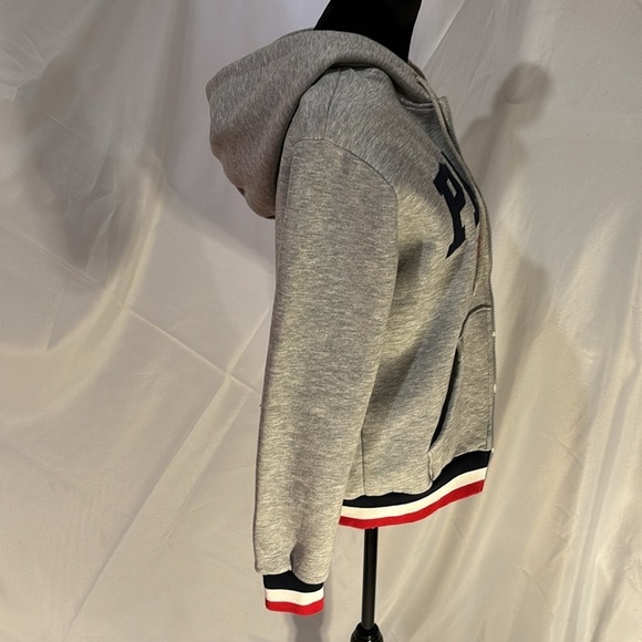 O'PAristyle Gray Women's Zip up Hoodie Size Small - Picture 3 of 12